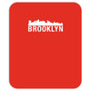 brooklyn city skyline silhouette Mousepad