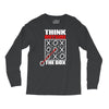 Think Outside The Box Long Sleeve Shirts