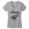 the losers club derry me est. 1958 boat Women's V-Neck T-Shirt