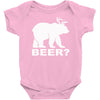 bear deer beer Baby Onesie