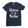 Minnie is my Bestie Ladies Fitted T-Shirt