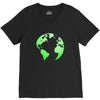 Earth Themed Funny V-Neck Tee