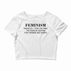 Feminism Crop Top