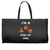 i'm a halloween kind of girl Weekender Totes