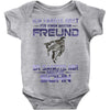 vater und sohn 6 Baby Onesie
