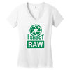 i shoot raw photography camera photograph Women's V-Neck T-Shirt