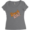 ROCK N ROLL Women's Triblend Scoop T-shirt