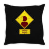 head shot Throw Pillow