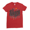 be alone Ladies Fitted T-Shirt