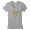 journey of courage Women's V-Neck T-Shirt
