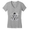 rorschach Women's V-Neck T-Shirt