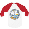 skull summer 3/4 Sleeve Shirt