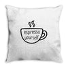 Espresso Yourself Pocket Throw Pillow