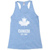Canada Est 1867 Racerback Tank