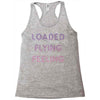 loaded like a freight train flying like an aeroplane feeling like a sp Racerback Tank