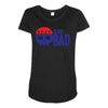 born bad Maternity Scoop Neck T-shirt