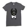 Black Bear Metal Ladies Fitted T-Shirt