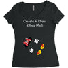 Creating A Little Disney Magic Minnie Mouse Women's Triblend Scoop T-shirt