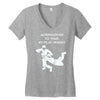alternatives to war play rugby Women's V-Neck T-Shirt