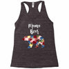 mama bear floral Racerback Tank
