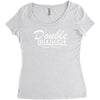 double deuce Women's Triblend Scoop T-shirt