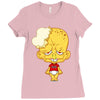 popelbob popcornkopf Ladies Fitted T-Shirt