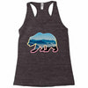 wild bear Racerback Tank