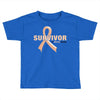 Survivor Of Uterine Cancer Toddler T-shirt