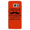 i mustache you a question t shirt Samsung Galaxy S7