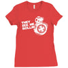 they see me rollin they hatin Ladies Fitted T-Shirt