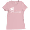 princess sticker vinyl decal die cut   girl crown car window baby wall Ladies Fitted T-Shirt