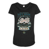 lucky dragon lager Maternity Scoop Neck T-shirt