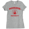 mordor university Ladies Fitted T-Shirt