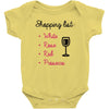 wine shopping Baby Onesie