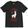 boxing llama V-Neck Tee