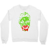 ask me about my zombie disguise! Crewneck Sweatshirt