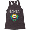 santa christmas Racerback Tank