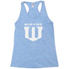 wayne enterprises Racerback Tank