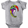 color bird Baby Bodysuit