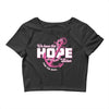 we have this hope breast cancer awareness Crop Top