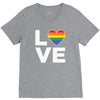 lgbt love V-Neck Tee