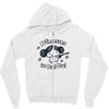 princesses can pew! pew! too Zipper Hoodie