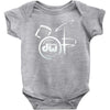dw drum Baby Bodysuit
