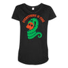everything is fine Maternity Scoop Neck T-shirt