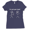 i've got your back t shirt Ladies Fitted T-Shirt