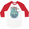 feel the music 3/4 Sleeve Shirt