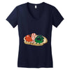 blt together forever Women's V-Neck T-Shirt