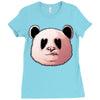 panda in love Ladies Fitted T-Shirt