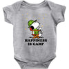 Happiness is Camp Baby Bodysuit