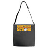 something strong trending Adjustable Strap Totes